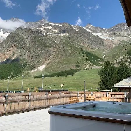 Palace Luxury Wellness Apartment And Boutique Hotel Ski-In-Out Saas Fee Exteriér fotografie